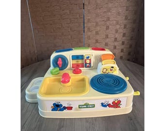 1984年 セサミストリート 8インチ ビッグバード ゼンマイ式三輪車