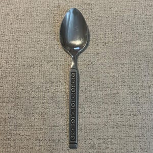 Vintage Gorham Hacienda Edelstahl-Esslöffel, Esslöffel-Besteck, Silberwaren