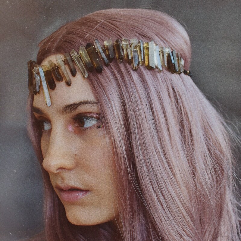 gold fairy headpiece