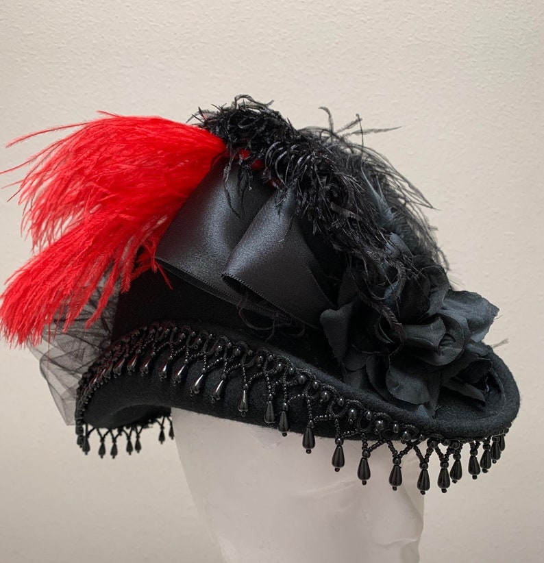 New Edwardian Elizabethan Victorian cosplay womens hat cap costume