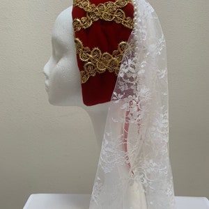 New  adult Renaissance Medieval Tudor Elizabethan Women&#39;s regal Hat Cap Costume Cosplay