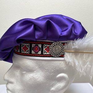New adult women&#39;s Renaissance Medieval Tudor Elizabethan pirate Cosplay muffin floppy poet hat costume