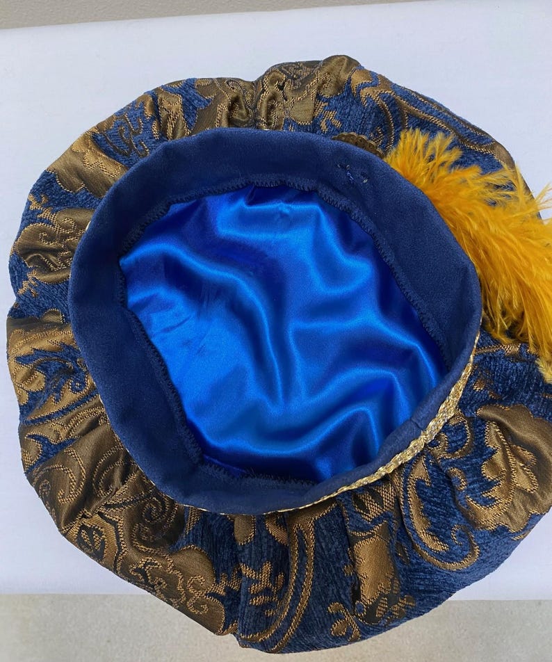 New Renaissance Medieval Tudor Elizabethan Cosplay Blue and Gold ...