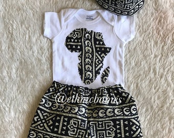 african clothes baby items