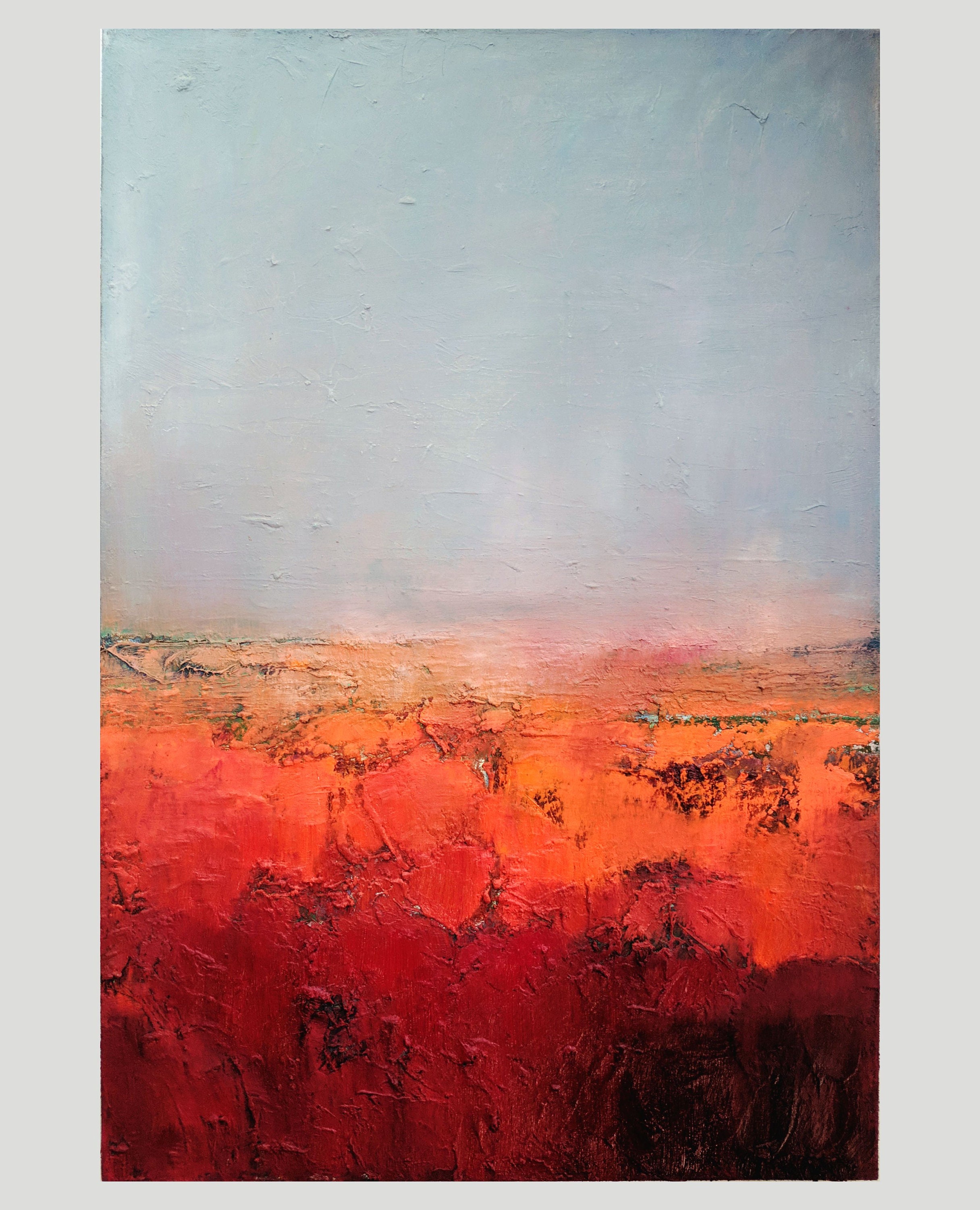 Original Abstract Oil Painting Landscape On Canvas 80x120 Cm Large Abstract Painting Contemporary Art