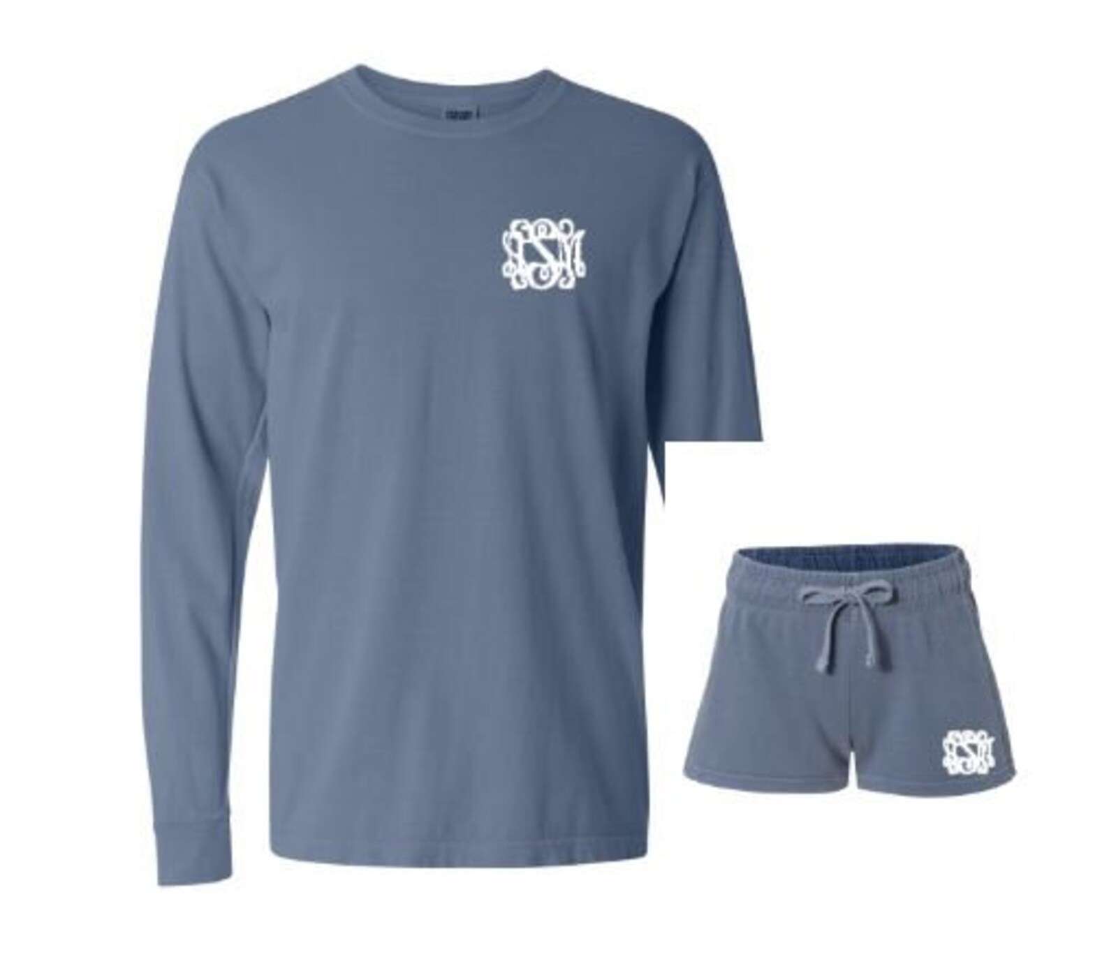 Monogram-print pajama Shirt