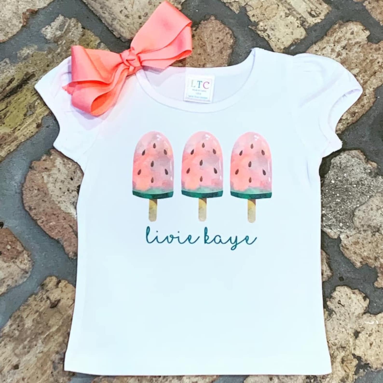 Personalized Watermelon Shirt for Kids Watermelon Birthday Etsy