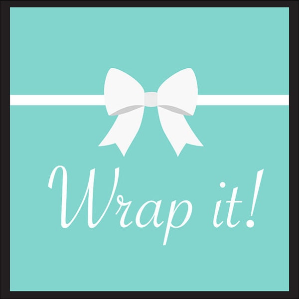 Gift Wrapping Add On to Your Purchase ~ Custom Gift Wrap ~ Wrap My Gift ~ Gift Wrapping Upgrade ~ Gift Wrapping Option ~ Wrapping and Note