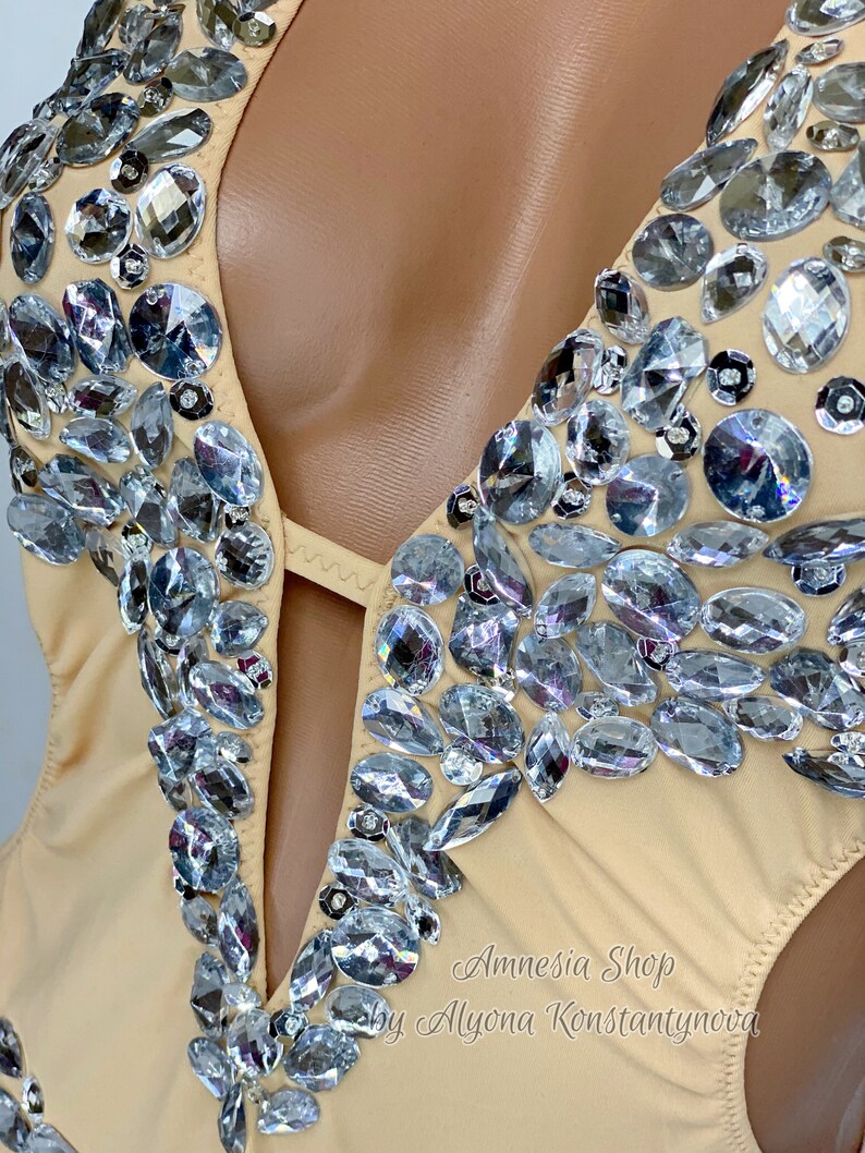 Erotic Costume Rave Wear Sexy Dancewear Exotic Sleeves Etsy