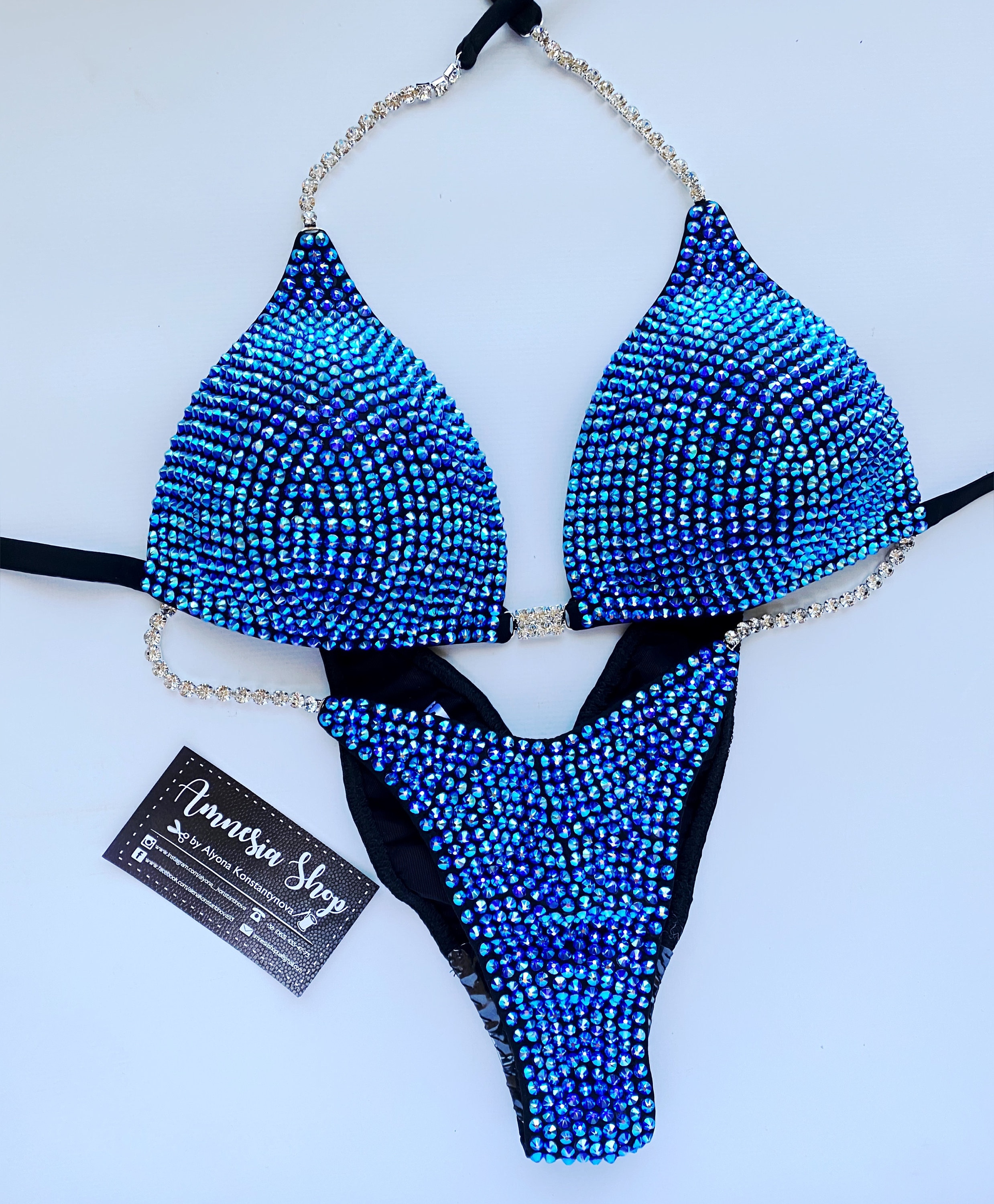 rhinestone bikini fashion nova