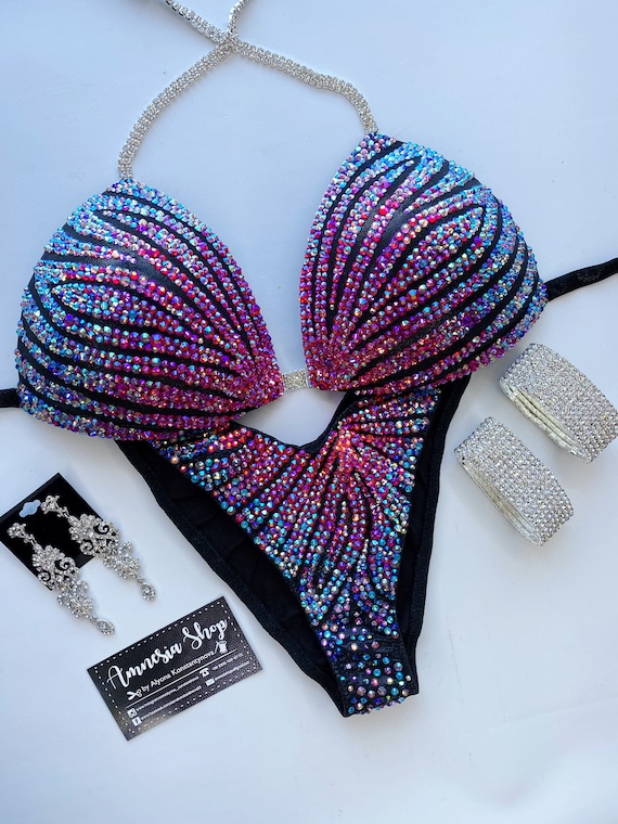 Competition Set - Rhinestone Fitness - NPC - IFBB - WBFF