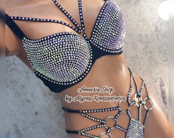 Women Sexy Set, Sexy Costume, Rave Clothing, Sexy Dancewear, Sexy Lingerie, Erotic Lingerie, Stripper Clothing, Exotic Dancewear, Rave Wear