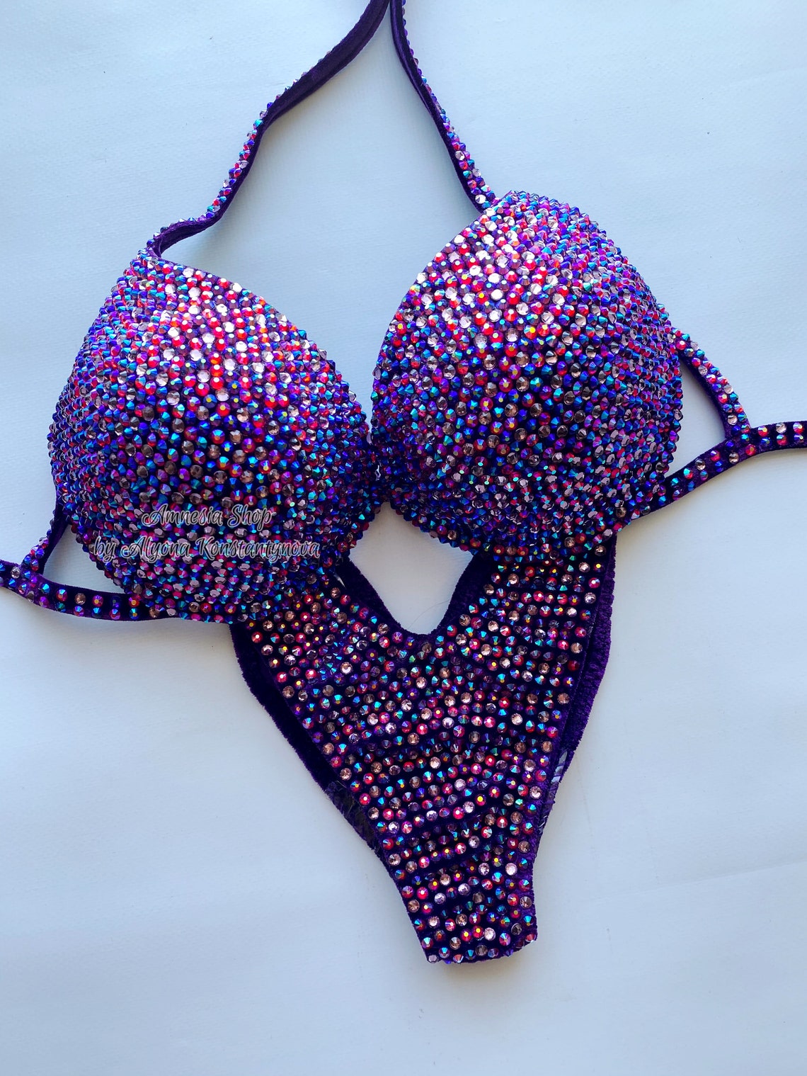 Violet Bikini Fitness Bikini Ifbb Competition Bikini Etsy My XXX Hot Girl