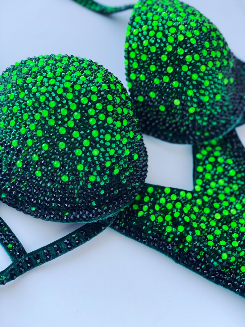 Fitness Bikini Neon Bikini NPC Bikini IFBB Competition Etsy