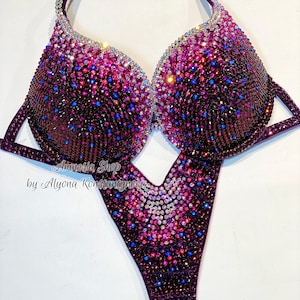 Bikini wild Berry Fitness Bikini IFBB Competition Bikini Crystal ...