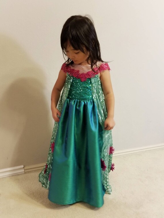 elsa frozen fever costume