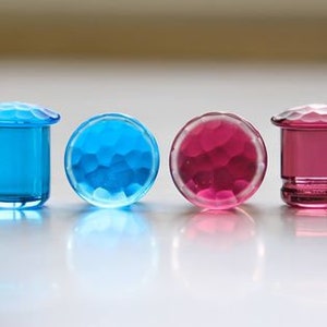 Gorilla Glass, Martele Simple Plugs (Inbetween sizes) silicone O rings - per pair.