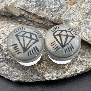 Gorilla Glass Single Flare 9/16 or 14mm priced per pair