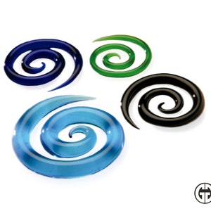 Gorilla Glass SUPER SPIRALS- priced per pair