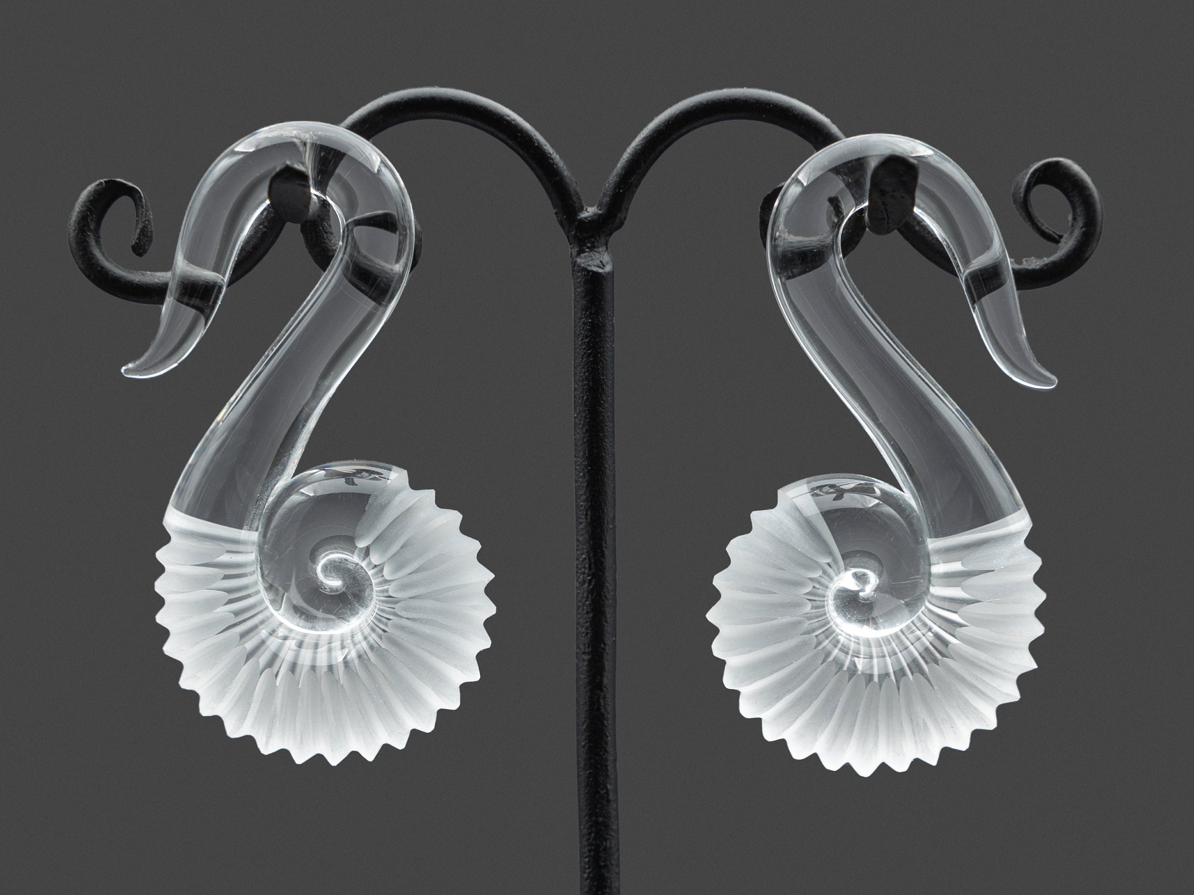 Gorilla Glass - MILLIPEDE Nautilus Weights - priced per pair.