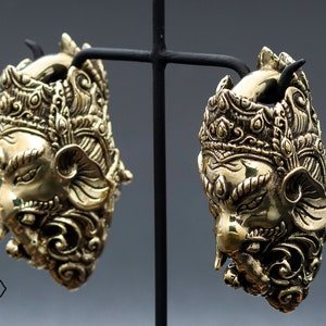 Völker Schmuck - Ganesha Gewichte - Gelb/Weiß Messing