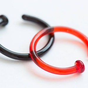 Gorilla Glass, Nose Ring Retainers - priced per piece. *Limited stock*