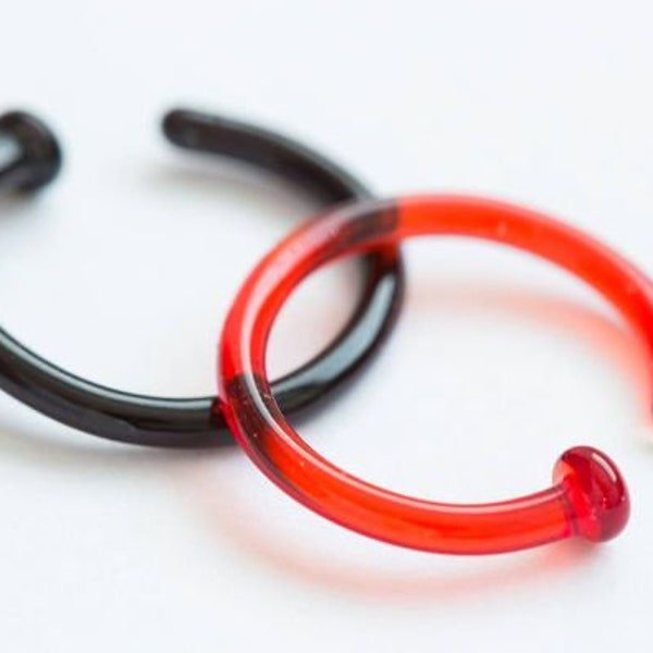 Gorilla Glass, Nose Ring Retainers - priced per piece. *Limited stock*