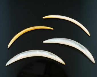 Peoples Jewelry - Mother of Pearl Septum Tusks - Priced per piece