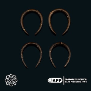 Peoples Jewelry - Coconut Wood Long Pinchers (priced per pair)
