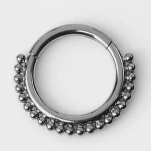 16g oder 1,2 mm, Beaded Titan Hinged Clicker