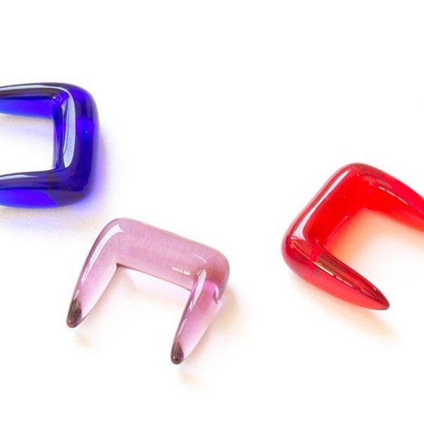 Gorilla Glass - Septum Retainers 18g - 4g solid colors - priced per piece