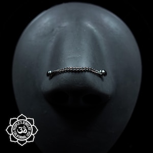 Joyería Peoples - Cadena de titanio con anillas de niobio