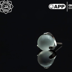 Joyería Peoples, 3 mm y 4 mm, redonda, con extremos de piedra, precio por pieza.