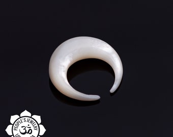 Peoples Jewelry - Mother of Pearl, Septum Pinchers/Pincers/Crescents - Priced per piece.