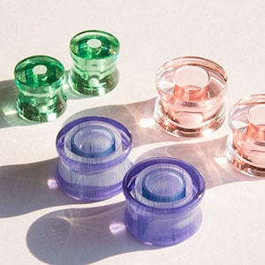 SIZES 1/2&quot;-5/8&quot; Gorilla Glass Double Flare Lifesaver Eyelets