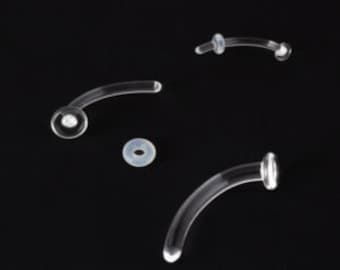 Gorilla Glass Curved Retainers priced per piece.