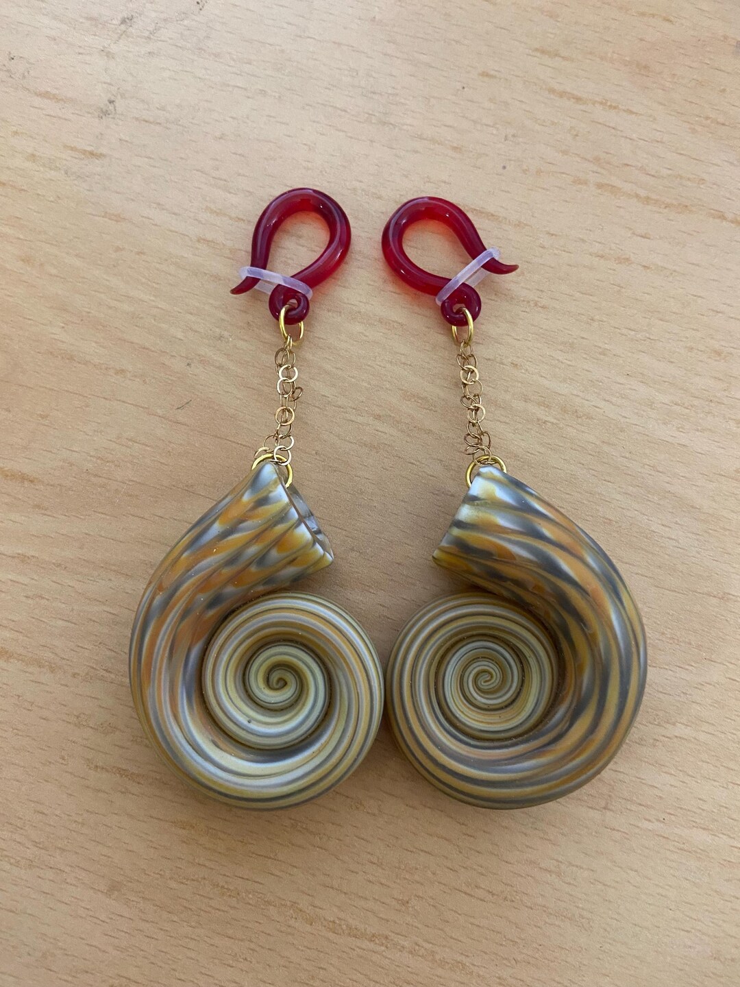 Gorilla Glass Venus Nautilus Weights - 6g (4mm) - Etsy Canada
