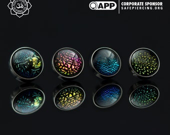Peoples Jewelry - Bezel Set Glass Cabochons