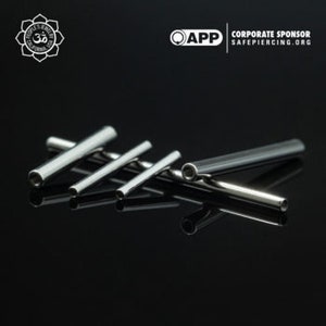 Peoples Jewelry - Threaded Titanium Straight Barbells