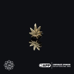 People&#39;s Jewelry - Threadless Maryjane - 14kt Gold End - priced per piece.