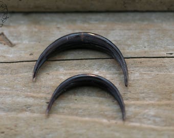 Peoples Jewelry - Buffalo Horn Septum Tusks - priced per piece.