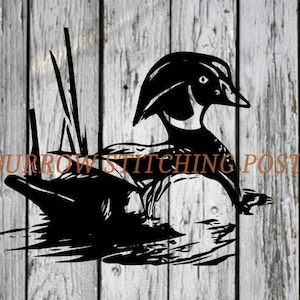 Wood Duck SVG