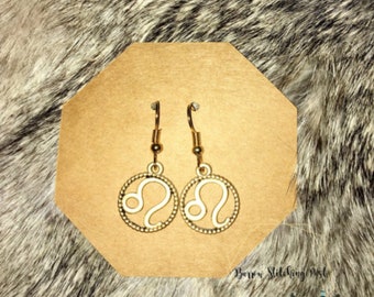 Leo Dangle Earrings