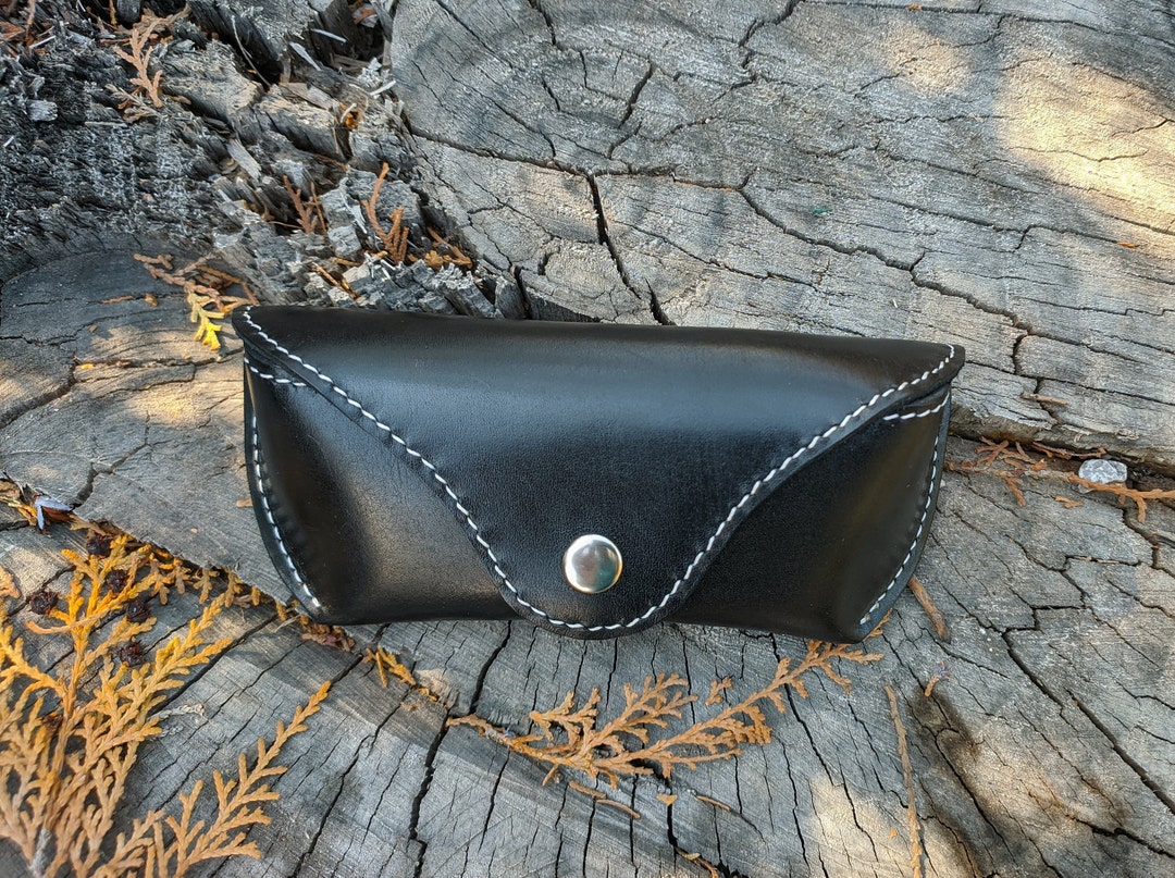 Handmade Leather Sunglasses Case Sungasses Covereyewear Case Etsy