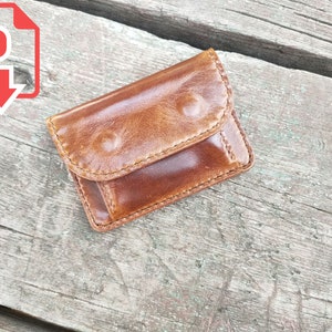 Leder Brieftasche Dijital Muster Vorlagen,Leder Kartenhalter PDF, Template Wallet, PDF PDF Vertikale Brieftasche PDF Muster, Bifold Muster