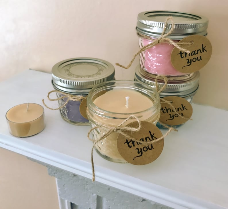 Scented Soy Candles / Wedding Shower Favors Bridal Shower Etsy