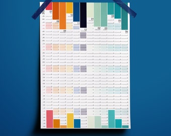 Any month Wall Planner (portrait)