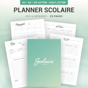 Agenda Scolaire 2023-2024: Organiseur Scolaire Pour Garçon, Fille |  Primaire, Collège, Lycée, Etudiant | Thème: Gamer | A5 (French Edition)