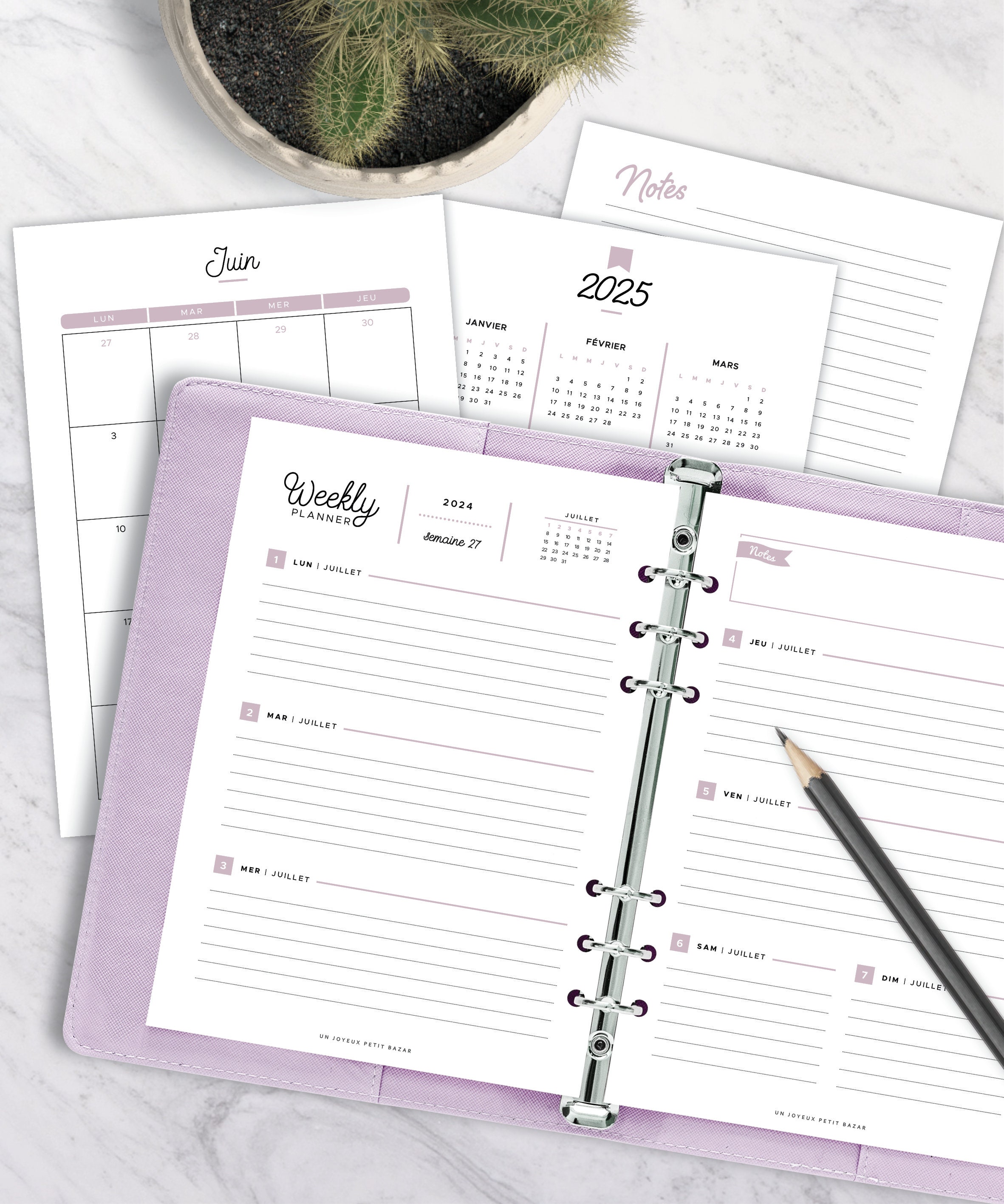 2024 Weekly Diary Kit to Print Including Annual and Monthly