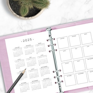 Calendrier annuel 2024 2025 à télécharger et à imprimer en français